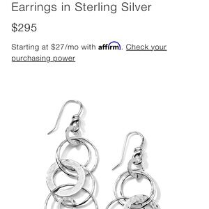 Ippolita earrings. Never worn.